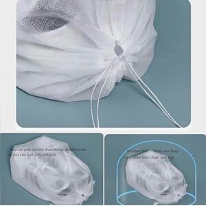 Set of 5 Drawstring Dust Bag new
